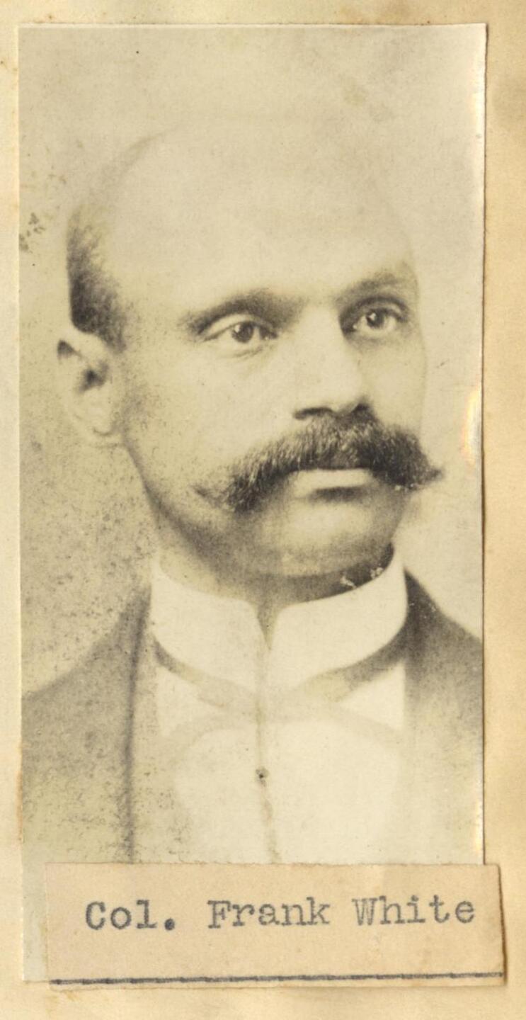 Portrait of Frank White