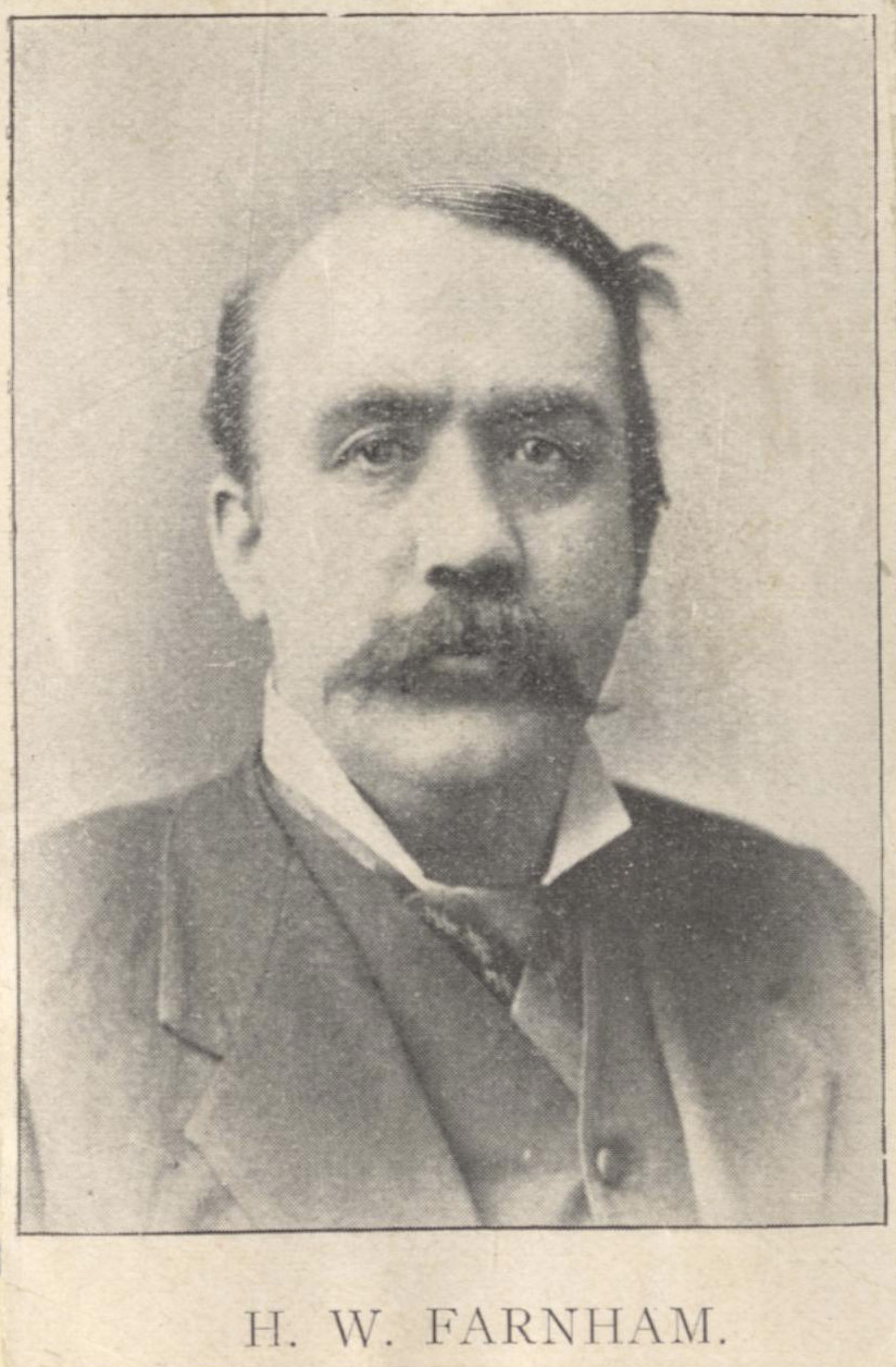 Portrait of H. W. Farnham